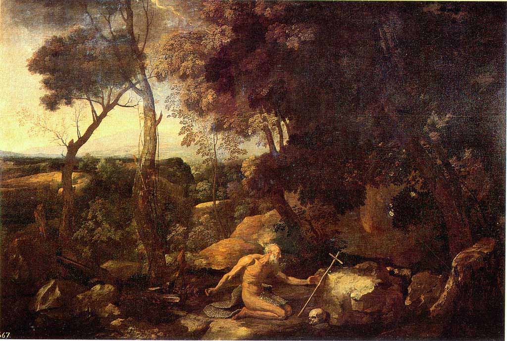 Paysage avec saint Jerome